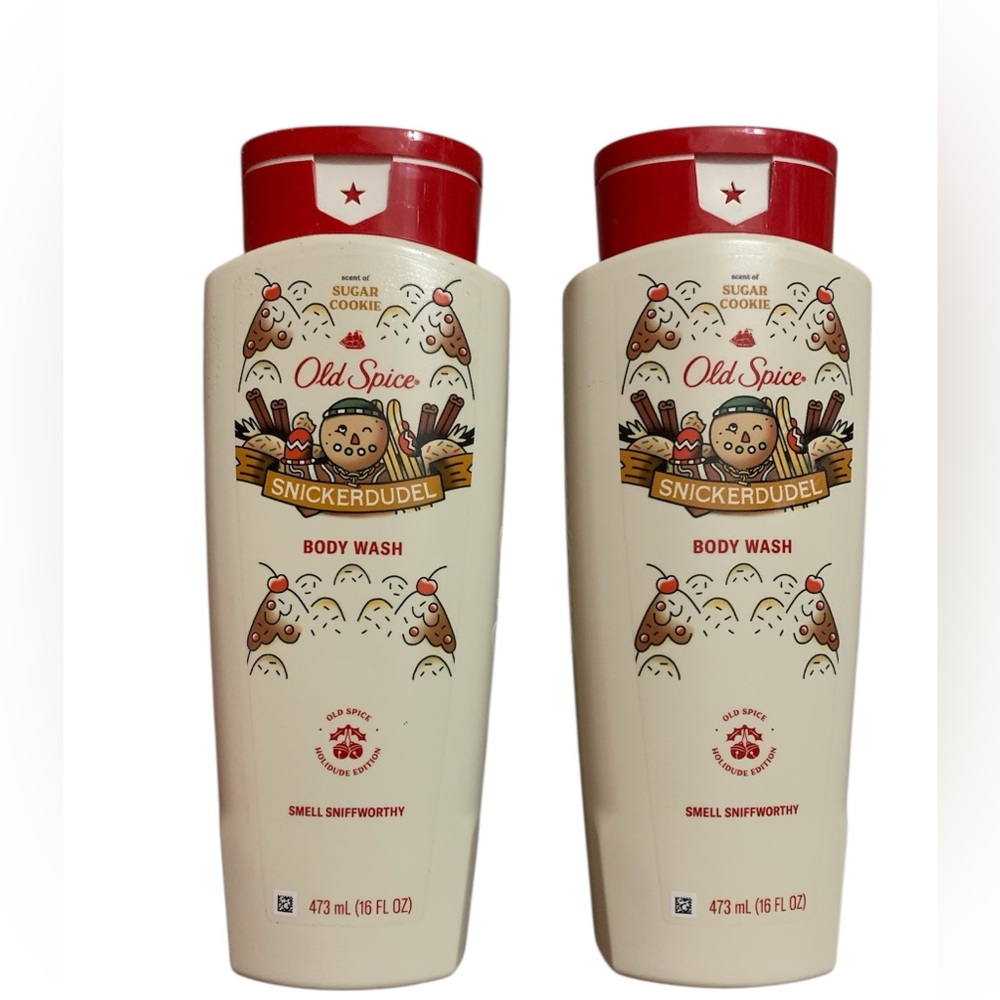 Old Spice Snickerdudel Scent Of Sugar Cookie Body Wash Limited Edition 16 oz (2)